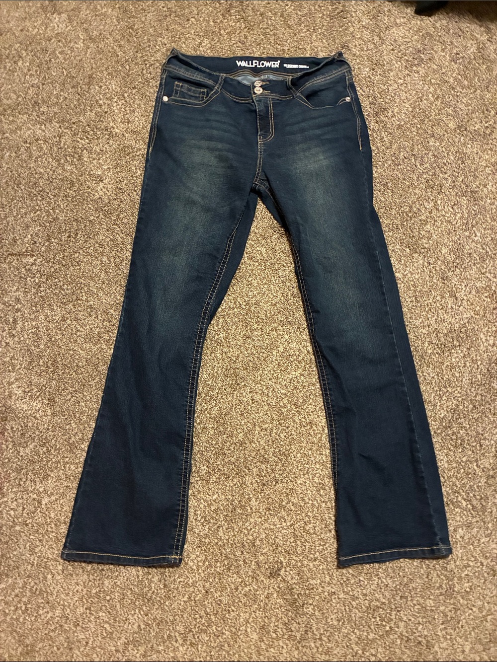 Wallflower Dark Indigo Bootcut Jeans